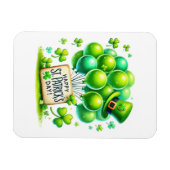 St. Patrick's Day-magneet Magneet (Horizontaal)