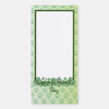 St. Patrick's Day Magnetic Blocnote