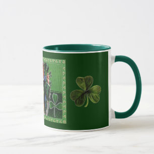 St. Patrick's Day Man in Groene Mok