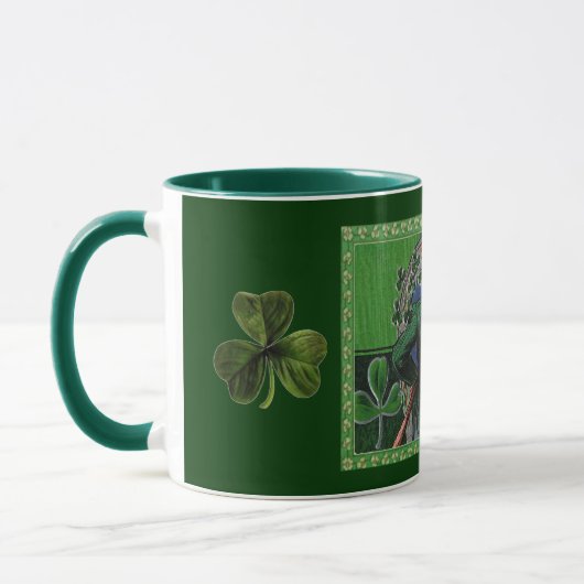 St. Patrick's Day Man in Groene Mok (Links)