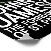 St. Patrick's Day mannen de grondleggers van st Poster (Hoek)