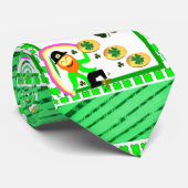St. Patrick's Day Mannen Designer Stropdassen (Opgerold)