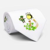 St. Patrick's Day Mannen Designer Stropdassen (Opgerold)