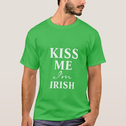 St. Patrick's Day Mannen T-Shirt (Voorkant)