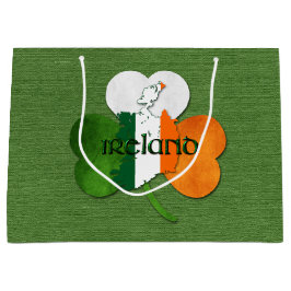 St. Patrick's Day Map of Ireland/Clover Groot Cadeauzakje
