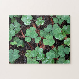 St Patrick's Day March Madness Clover Puzzle Legpuzzel