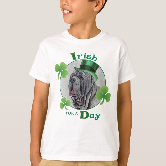 St. Patrick's Day Mastino T-shirt (Voorkant)