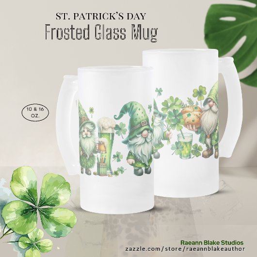 St. Patrick's Day Matglas Mok
