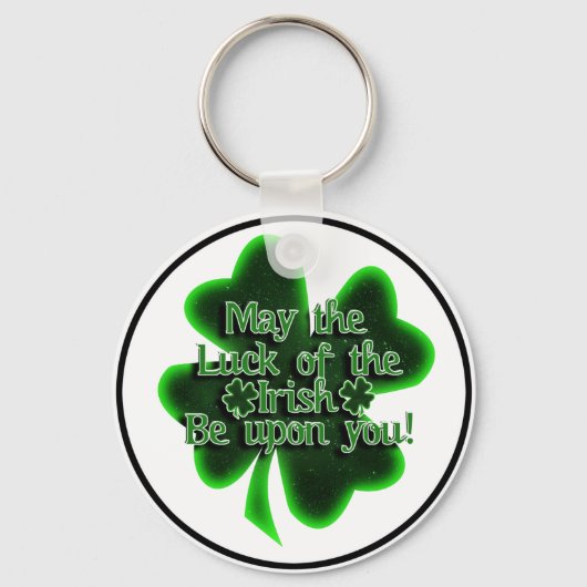 St. Patrick's Day - May the Luck of the Irish... Sleutelhanger (Voorkant)