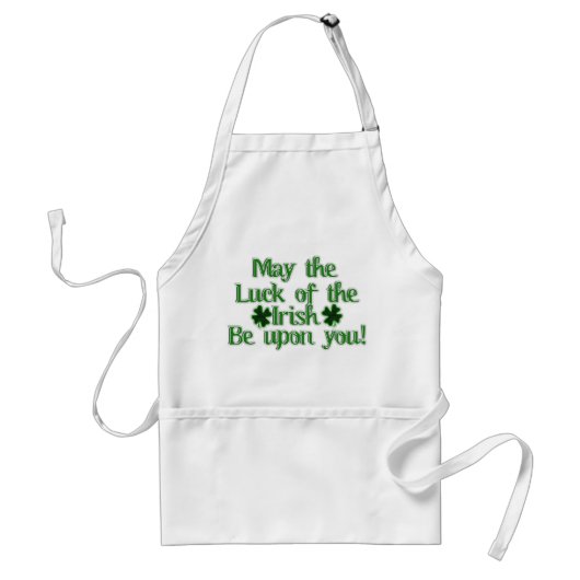 St. Patrick's Day - May the Luck of the Irish... Standaard Schort (Voorkant)