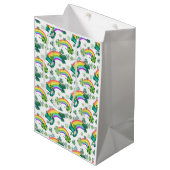 St Patricks Day Medium Cadeauzakje (Voorkant Gekanteld)