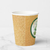 St Patrick's Day Meisje Eerste Verjaardag Lucky On Papieren Bekers (Rechts)