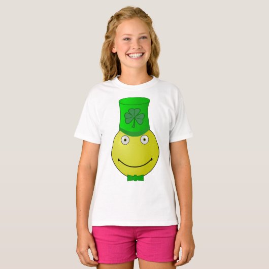 St Patrick's Day Meisjes T-shirt (Voorkant volledig)
