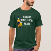 St Patrick's Day met Beer mok en Whiskey T-shirt (Voorkant)
