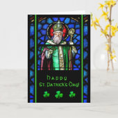 St. Patrick's Day met Gebed en Zegen Kaart (Gele Bloem)