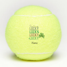 St. Patrick's Day met geluk Shamrock for Player Tennisballen
