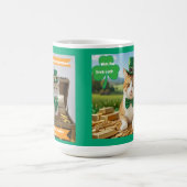St. Patrick's Day met kattenhumor Koffiemok (Center)