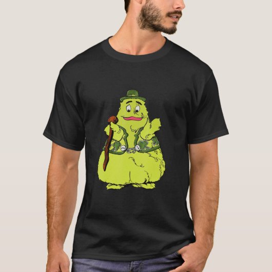 St Patrick's Day Met oom O'Grimacey Irish T-shirt (Voorkant)