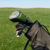 St. Patrick's Day met Skeleton Drink Beer grappig Golfheadcover (Insitu)