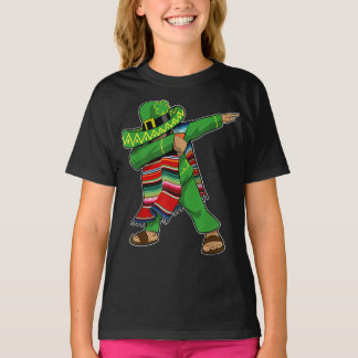 St Patricks Day - Mexicaans Iers Dabbing T-shirt