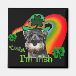 St. Patricks Day Mini Schnauzer Magneet