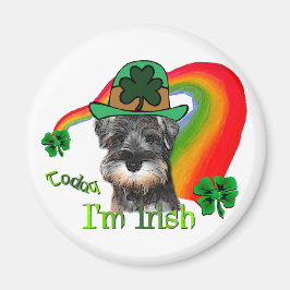 St. Patricks Day Mini Schnauzer Magneet