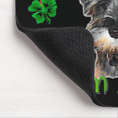 St. Patricks Day Mini Schnauzer Muismat (Hoek)