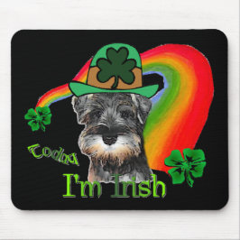 St. Patricks Day Mini Schnauzer Muismat