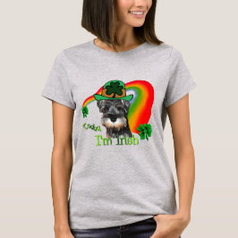 St. Patricks Day Mini Schnauzer T-shirt