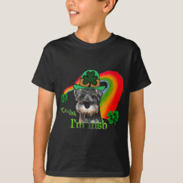 St. Patricks Day Mini Schnauzer T-shirt