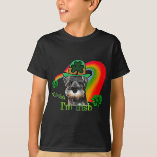 St. Patricks Day Mini Schnauzer T-shirt