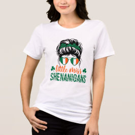 St. Patrick's Day, Miss Shenanigans Tri-Blend Shirt