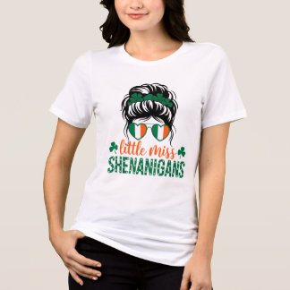 St. Patrick's Day, Miss Shenanigans Tri-Blend Shirt