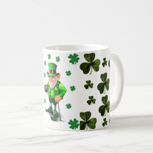 St. Patrick's Day mok (Voorkant rechts)