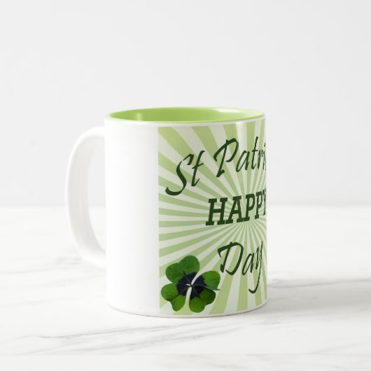 St. Patrick's Day Mok (Voorkant links)