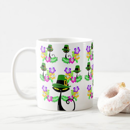 St. Patrick's Day Mok Kat (Met donut)