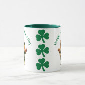 St. Patrick's Day Mok - Kat Leprechaun & Feestelij (Midden)