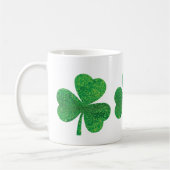 St. Patrick's Day Mok - Lucky Shamrock Coffee Cup, (Links)