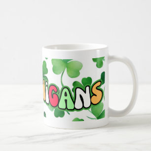 St Patrick's Day Mok Shamrocks en Shenanigans