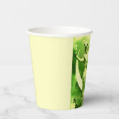 ST PATRICK'S DAY MOON LADY, IRISH BEER, SHAMROCKS PAPIEREN BEKERS (Rechts)