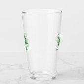 St. Patrick's Day Motief Glas (Links)