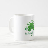 St. Patrick's Day Motief Koffiemok (Voorkant links)
