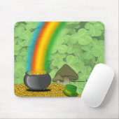 St. Patrick's Day Mousepad Muismat (Met muis)