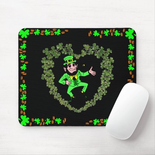 St. Patrick's Day Muismat (Met muis)