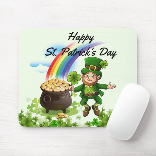 St. Patrick's Day Muismat (Met muis)
