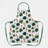 St. Patrick's Day Muzikale Shamrock Schort (Voorkant)