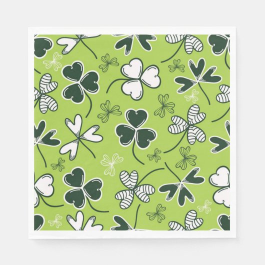 St Patrick's Day Napkins Servet (Voorkant)