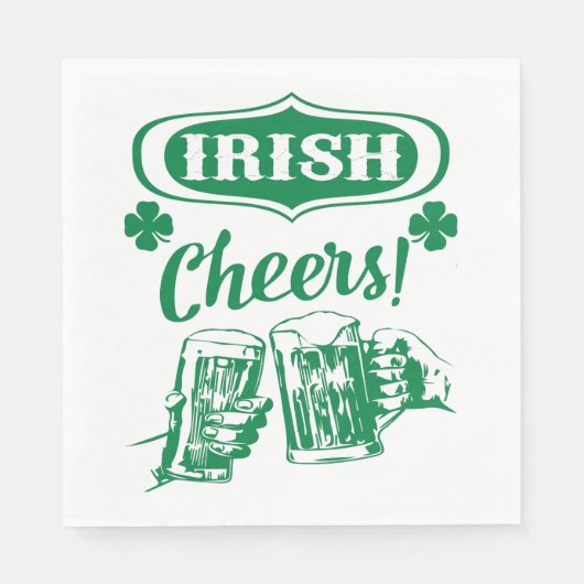St Patrick's Day Napkins Servet (Voorkant)