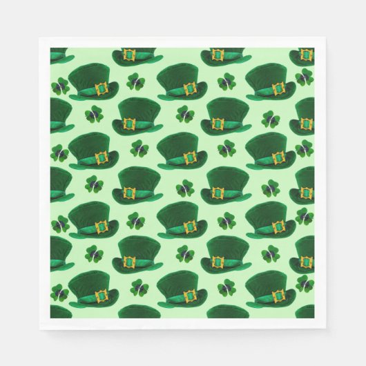 St Patrick's Day Napkins Servet (Voorkant)