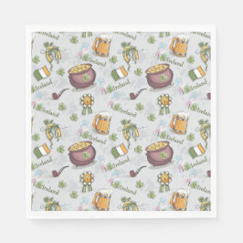 St Patrick's Day Napkins Servet